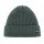 Polar Bear Winter Hat (Beanie) Ribbed Dark Green Men