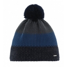 Polar Bear Winter Hat (Pom Pom) Star Pompon RL dark grey/dark blue