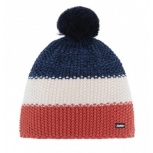 Polar Bear Winter Hat (Pom Pom) Star Pompon RL dark blue/red