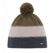 Polar Bear Winter Hat (Pom Pom) Star Pompon RL olive green/grey