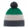 Polar Bear Winter Hat (Pom Pom) Star Pompon RL green/cream/gray