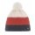 Polar Bear Winter Hat (Pom Pom) Star Pompon RL cream/ red/ grey Kids