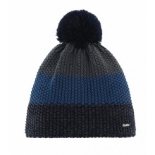 Polar Bear Winter Hat (Pom Pom) Star Pompon RL dark blue/dark grey Children