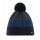 Polar Bear Winter Hat (Pom Pom) Star Pompon RL dark blue/dark grey Children