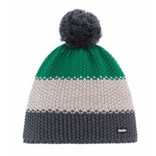 Polar Bear Winter Hat (Pom Pom) Star Pompon RL green/grey Kids