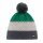 Polar Bear Winter Hat (Pom Pom) Star Pompon RL green/grey Kids