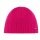 Polar Bear Winter Hat (Beanie) Trop Knit Pattern Merino Wool magenta Men