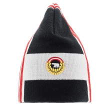 Polar Bear Winter Hat (Beanie) Quan Oversize Fit - black/white - 1 piece