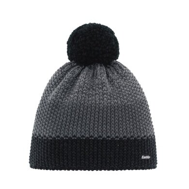 Polar Bear Winter Hat (Pom Pom) Star Pompon grey/black Kids