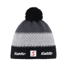 Polar Bear Winter Hat (Pom Pom) Star Pompon SP grey/black Men