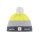 Polar Bear Winter Hat Star SP with Pom Pom grey/yellow Kids