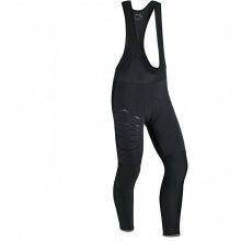 Endurance Cycling Tights Gorsk Long Windblock with BIB Pad Black Men