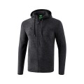 Erima Fleece Jacket black/melange Men