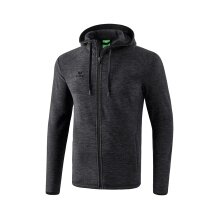 Erima Fleece Jacket black/melange Men