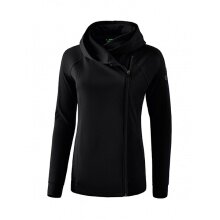 Erima Leisure Hooded Jacket Essential (Cotton) Black Women