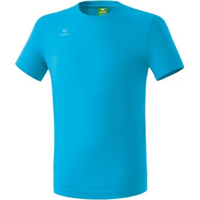 Erima Sport T-shirt Basic Teamsport (100% Cotton) light blue Boys