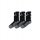 Erima Sportsocke Crew 5-Cubes black/white - 3 pairs