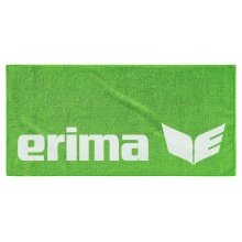 Erima Towel Jacquard Logo green/white 140x70cm