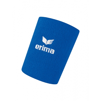 Erima Sweatband Wrist royal blue - 2 pieces