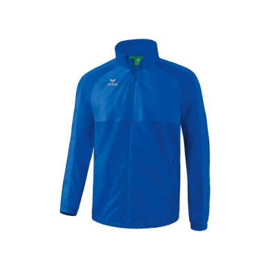 Erima Sport All-Weather Jacket Team (100% Polyester, waterproof) royal blue Men