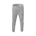 Erima Jogging Pants Essential Team Sweatpants (soft cotton blend, zip pockets) light grey Men