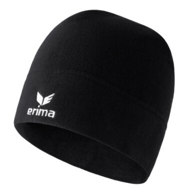 Erima Beanie Hat (Beanie) Fleece black - 1 piece