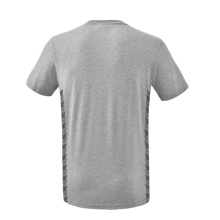 Erima Leisure T-shirt Essential Team - soft cotton blend, classic cut - light grey/grey Boys