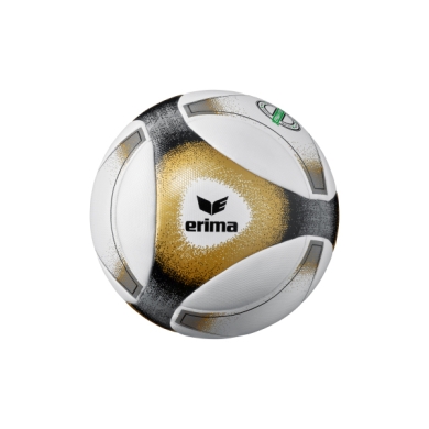 Erima Football Hybrid Match white/gold/black (Size 5) - 1 Ball