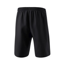 Erima Sport Pants Change Shorts (with inner shorts, stretch inserts) short black Men