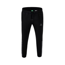 Erima Jogging Pants Essential Team Sweatpants (soft cotton blend, zip pockets) black/gray Men