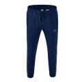 Erima Jogging Pants Essential Team Sweatpants (soft cotton blend, zip pockets) navy blue/grey Boys