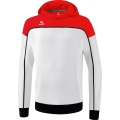 Erima Hoodie Change Hoodie (Cotton Mix) White/Red Men