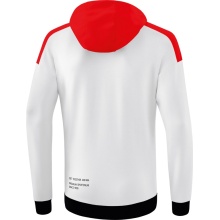 Erima Hoodie Change Hoodie (Cotton Mix) White/Red Men