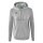 Erima Hooded Sweatshirt Essential Team (soft cotton, ribbed cuffs) light grey/grey Women