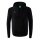 Erima Hooded Sweatshirt Essential Team Hooded Sweat (soft cotton, ribbed cuffs) black/gray Boys