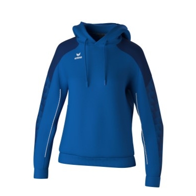 Erima Hoodie Evo Star (100% Polyester) royal blue/navy blue Ladies