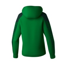 Erima Hoodie Evo Star (100% Polyester) emerald green/pine Ladies