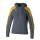 Erima Hooded Sweatshirt Evo Star (100% Polyester) grey/yellow Ladies