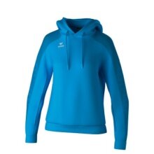 Erima Hoodie Evo Star (100% Polyester) curacaoblue Ladies