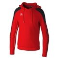 Erima Hooded Sweatshirt Evo Star (100% Polyester) red/black Men's