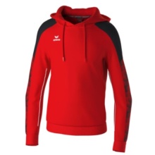 Erima Hooded Sweatshirt Evo Star (100% Polyester) red/black Men