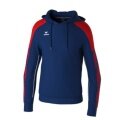 Erima Hooded Sweatshirt Evo Star (100% Polyester) navy blue/red Men's