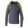 Erima Hooded Sweatshirt Evo Star (100% Polyester) grey/yellow Men's