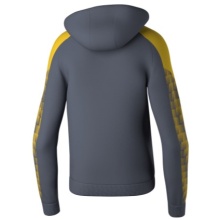 Erima Hooded Sweatshirt Evo Star (100% Polyester) grey/yellow Men