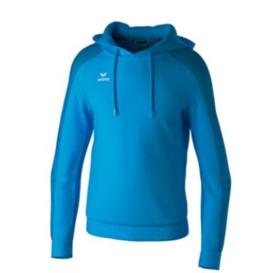 Erima Hoodie Evo Star (100% Polyester) curacao blue Men's