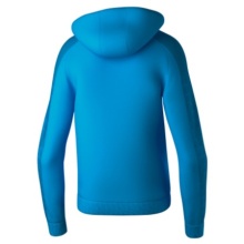 Erima Hoodie Evo Star (100% Polyester) curacaoblue Kids