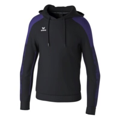 Erima Hoodie Evo Star (100% Polyester) black/purple Kids