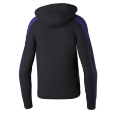 Erima Hooded Sweatshirt Evo Star (100% Polyester) black/purple Men