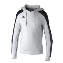 Erima Hoodie Evo Star (100% Polyester) white/black Kids