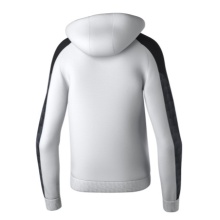 Erima Hoodie Evo Star (100% Polyester) white/black Kids